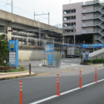 北千住のバイク駐輪場